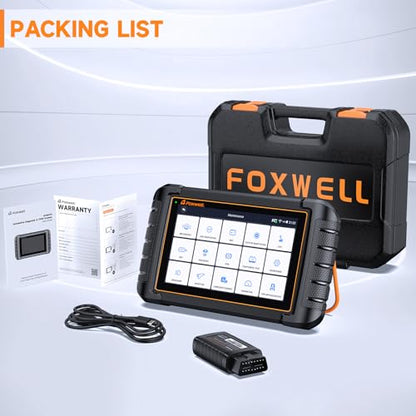2026 FOXWELL Scanner NT809BT OBD2 Scanner Diagnostic Tool with 30+Resets