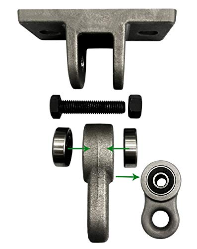 Heavy Duty Metal Color Swing Hangers Screws Bolts Included Over 5000 lb Capacity Playground Porch Yoga Seat Trapeze Wooden Sets Indoor Outdoor 2 Pack (2 Count)