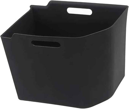 GGCLIMAX Car Organizer Rear Trunk Side Storage Box Compatible with Tesla Model X 2022-2023 Silicone Trunk Organizer Bins Black/Gray 3 Positions: Left Upper/Right/Left Under(Left Under Black)