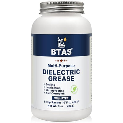 Dielectric Grease Marine Grade for Battery Terminal Spark Plug 8oz (8 Ounce)