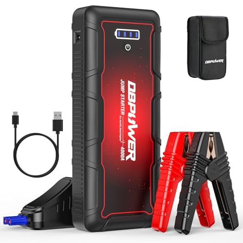Jump Starter 4000A Peak 88.8Wh Portable Car Jump Starter