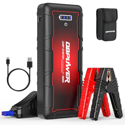 Jump Starter 4000A Peak 88.8Wh Portable Car Jump Starter