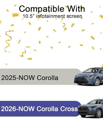 Screen Protector for Corolla Cross 2026 Accessories 10.5 inch