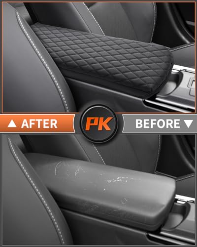 Custom for 2023 2024 2025 2026 Toyota Prius Center Console Cover Armrest Cover Cushion Pad Cover 2025 Prius XW60 5th Accessories Middle Console Arm Rest Protector PU Leather Anti