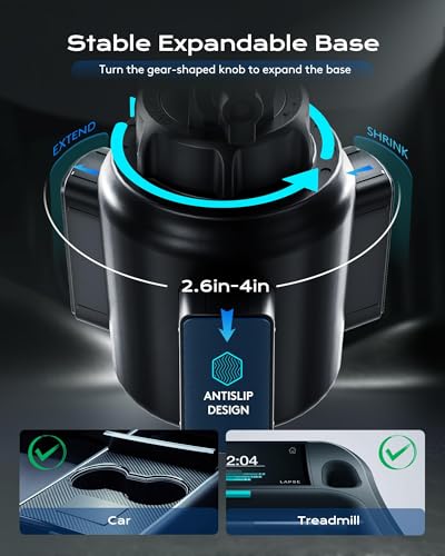 Magnetic Cup Phone Holder Car Wireless Charger for MagSafe