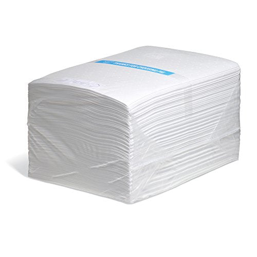 Oil Mat - Oil-Only Absorbent Mat Pad - 200 Pads per Bag - 15" x 20" Pad - Absorbs up to 14 Ounces per Pad - MAT423