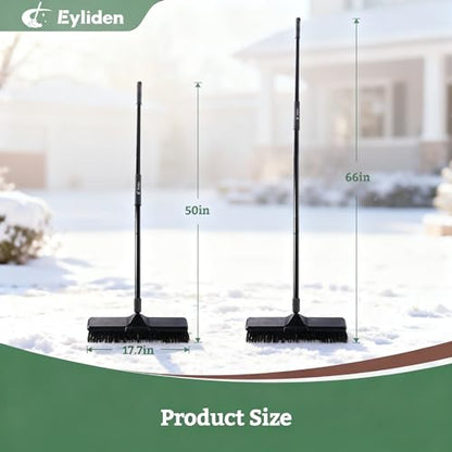 18" Push Broom for Deck Driveway Patio Garage