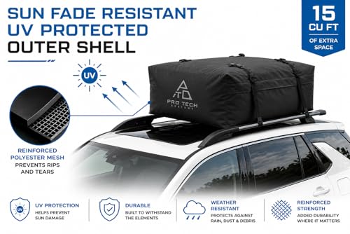 Journeyer 15 Waterproof Rooftop Cargo Carrier Bag