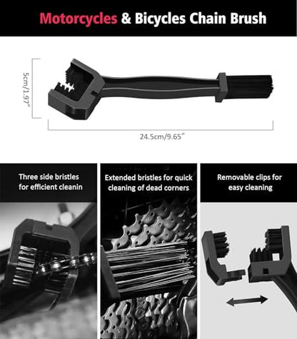 6PCS Motorcycle Cleaning Kit