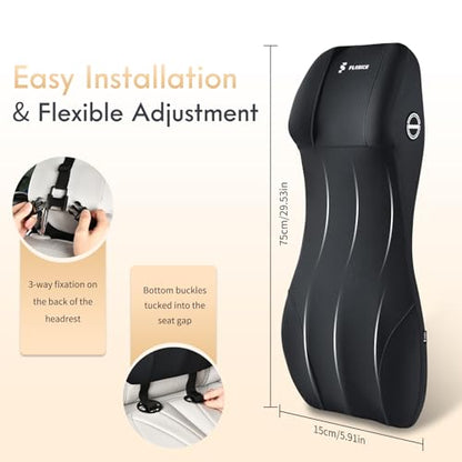 Lumbar Support with Car Headrest Pillow 2