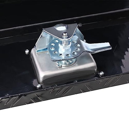 24in Aluminum Tool Box with Lock Keys for Truck Car