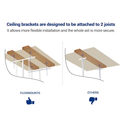 4x8 Overhead Garage Ceiling Storage Rack Organization