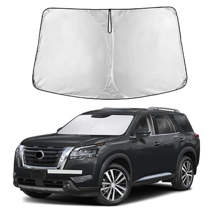 Windshield Sun Shade Compatible for Nissan Pathfinder 2022