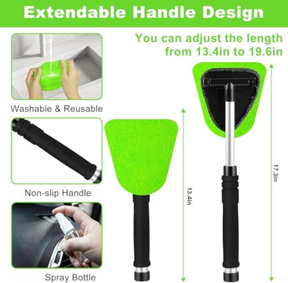 Green Windshield Cleaner Tool