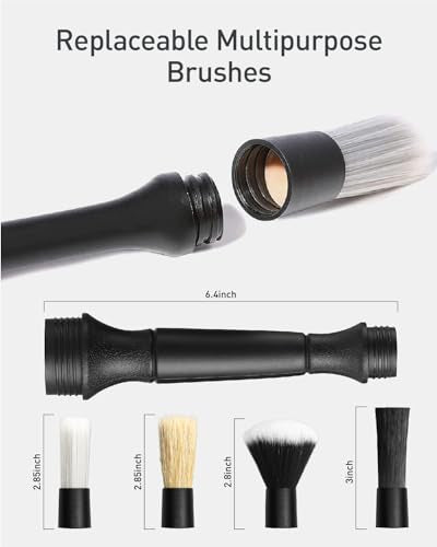 9PCS Car Detailing Brush Set