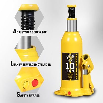 10 Ton Muti Directional Welded Bottle Jack