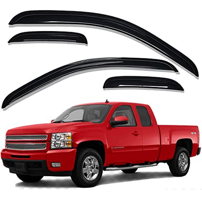 Window Visors for 07 (4 Count)