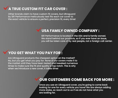 SR1 USA C4 Corvette Car Cover