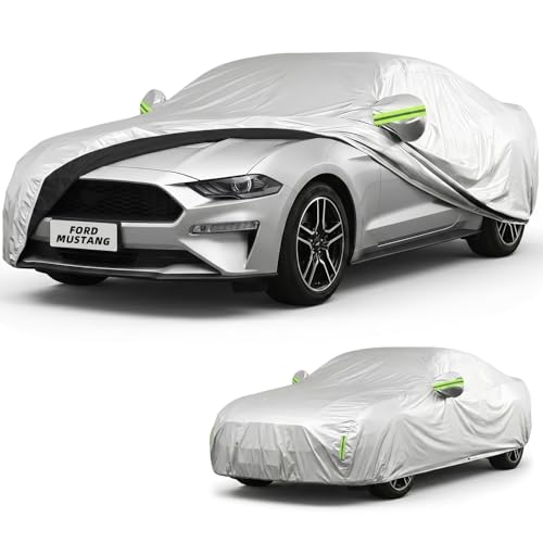 210D Oxford Car Cover Compatible with Ford Mustang