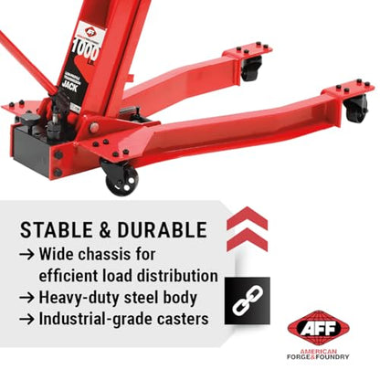 Low Profile Manual Hydraulic Transmission Jack