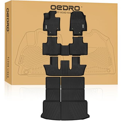 Upgraded Floor Mats Fit for 2024 2025 2026 Toyota Grand Highlander w