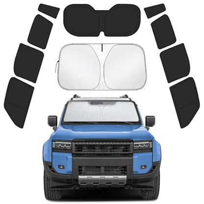 Car Window Shades for Toyota Land Cruiser Prado 250 2024 (10 Count)
