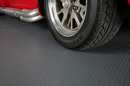 Small Coin Pattern Vinyl Garage Flooring Mat