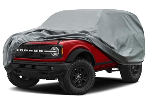 Waterproof Heavy Duty Car Cover Custom Fit Ford Bronco 2 Door