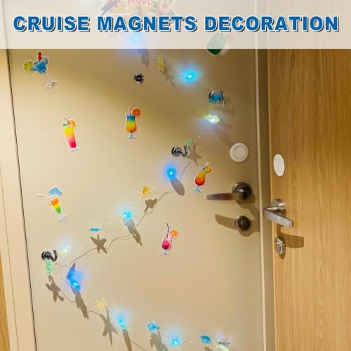 Magnetic Hooks for Cruise Essentials 2026 Cabins Door 12 Pack (12 Count)