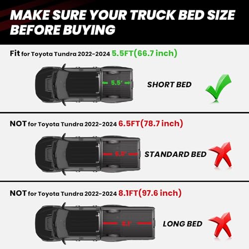 Bed Mat for Toyota Tundra 2022