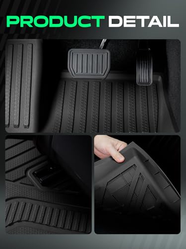Automotive Floor Mats for Tesla Model Y Juniper 2025 2026 (6 Count)