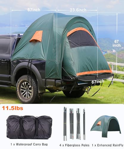 Truck Bed Tent for 2 Person