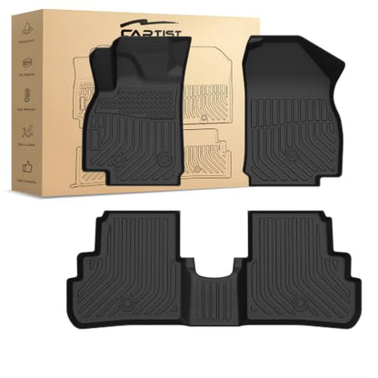 Floor Mats Compatible with Spark Accessories All Weather Floor Mat for 2016