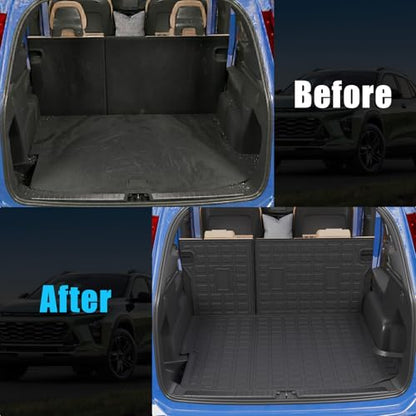 Trunk Mat with Backrest Mat for 2024