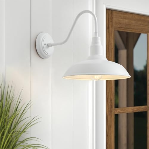 10 Inch Dome Outdoor Gooseneck Barn Lights for Porch