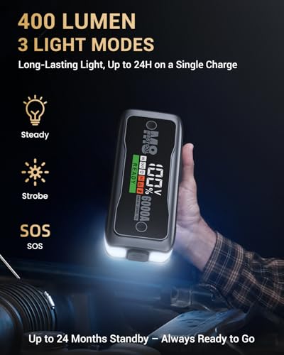 M8 6000A Car Battery Jump Starter