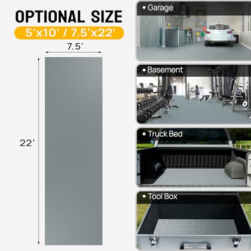 7.5x22 FT Garage Floor Mat