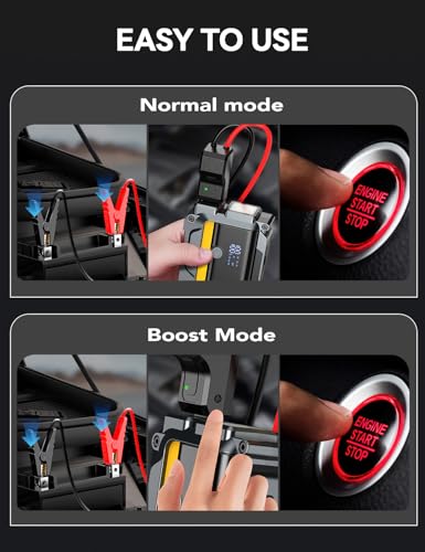 7000A Car Battery Jump Starter Up to All Gas & 12.0L Diesel Engine
