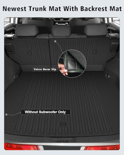 Floor Mats & Cargo Mat & Backrest Mat Custom for Toyota RAV4 PHEV 2026