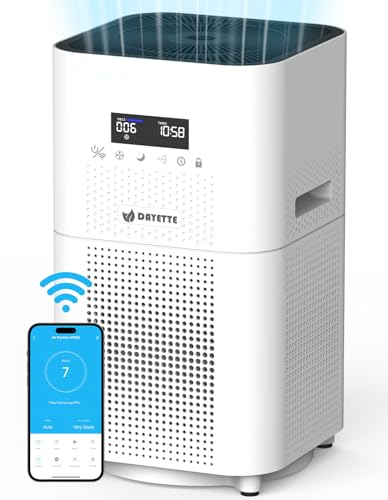 Smart Air Purifier for Home Large Room 3000Ft²