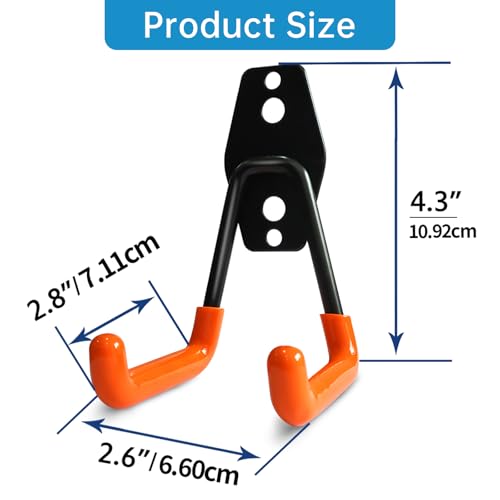 2 Pack Garage Storage Utility Hooks (2 Count)