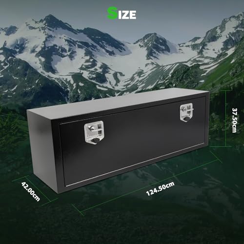 48" Iron Truck Bed Tool Box