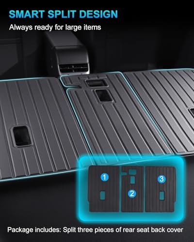 2nd Row Seatback Protector Compatible with Tesla Model Y Juniper 2025