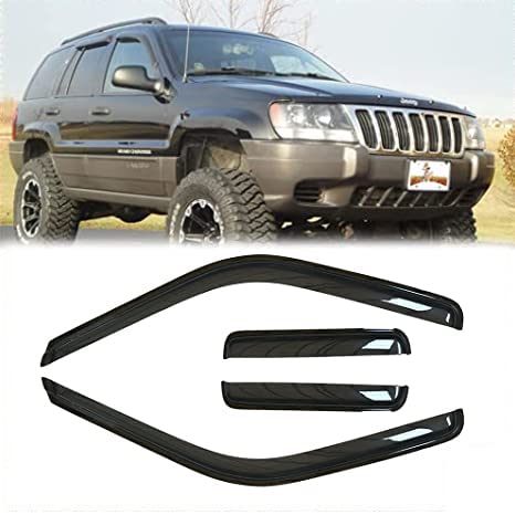Window Visors Rain Guards for 1999 (4 Count)