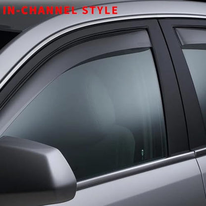 in Channel Rain Guards Fit for 2021 2022 2023 2024 2025 2026 Chevrolet (4 Count)
