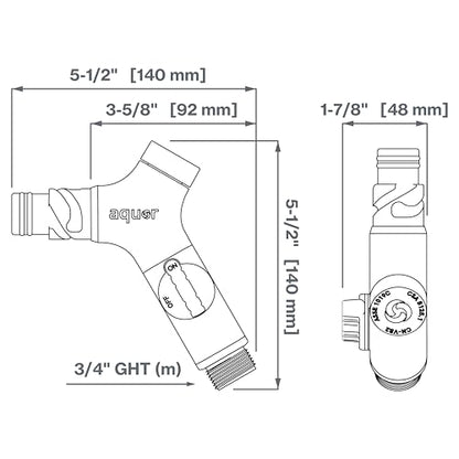 Comfort Grip VB Hose Connector