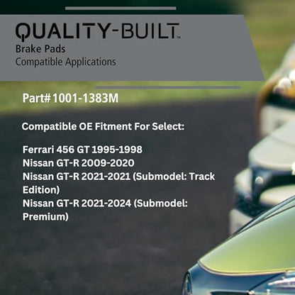 Front Semi Metallic Brake Pads