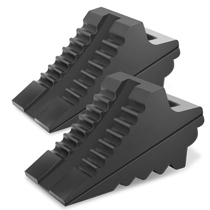 PR1ME Heavy Duty Rubber Wheel Chocks