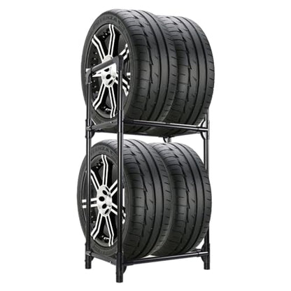Tire Rack Tire Storage Rack Stand Garage Storage Shelf Organizer