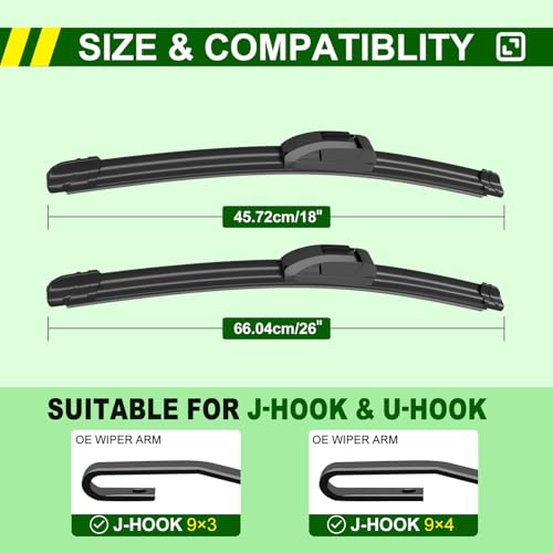 QUALITY 26in + 18in Premium All (2 Count)